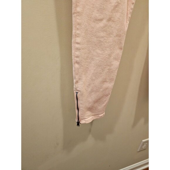 NWT Women's Lucky Brand Lolita Skinny Ankle Pants Jeans Pink Ankle Zip Size 4/27 - Picture 2 of 8